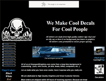 Tablet Screenshot of graveyardgraphics.com